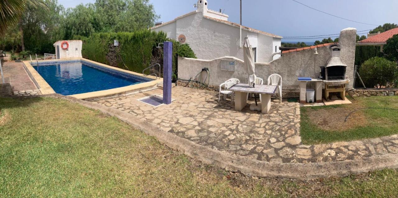 Apartamento familiar con piscina Appartamento Dénia Esterno foto